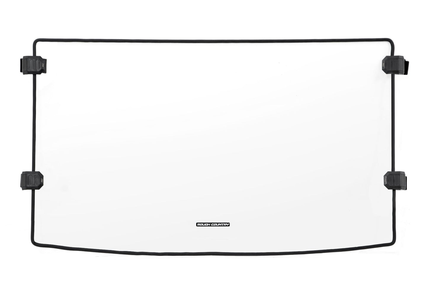 Full Windshield Scratch Resistant Mid Size Polaris Ranger 500/Ranger 800 Mid-Size Rough Country-1