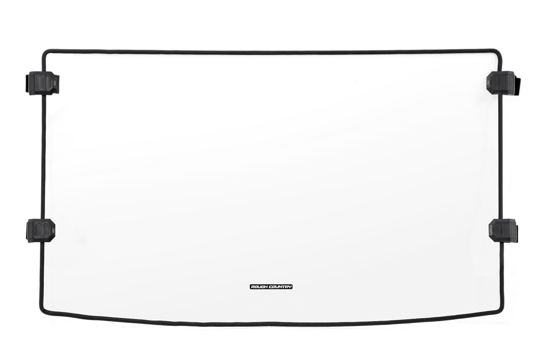Full Windshield Scratch Resistant Mid Size Polaris Ranger 500/Ranger 800 Mid-Size Rough Country-1