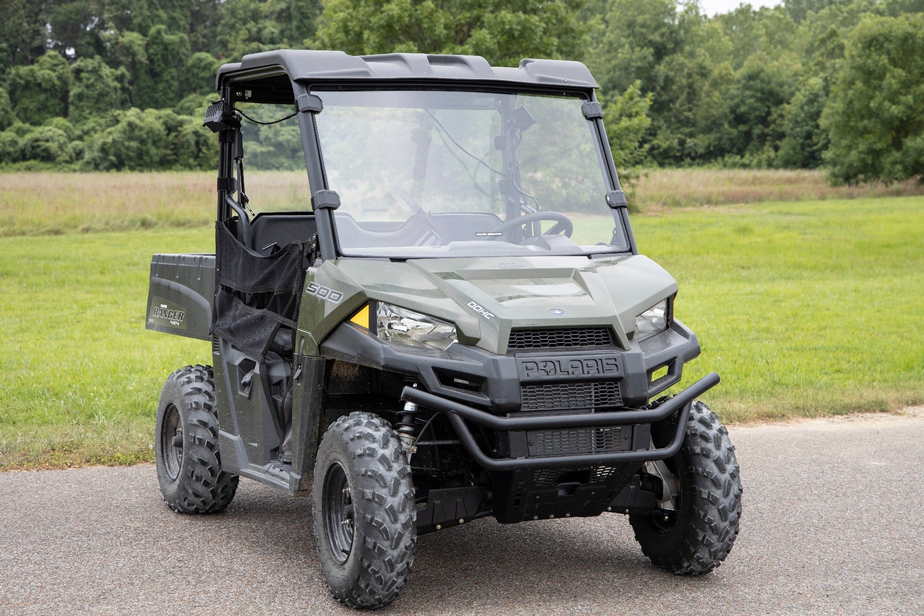 Full Windshield Scratch Resistant Mid Size Polaris Ranger 500/Ranger 800 Mid-Size Rough Country-3