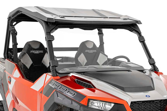 Rough Country Scratch Resistant Full Windshield 16-20 Polaris General Rough Country