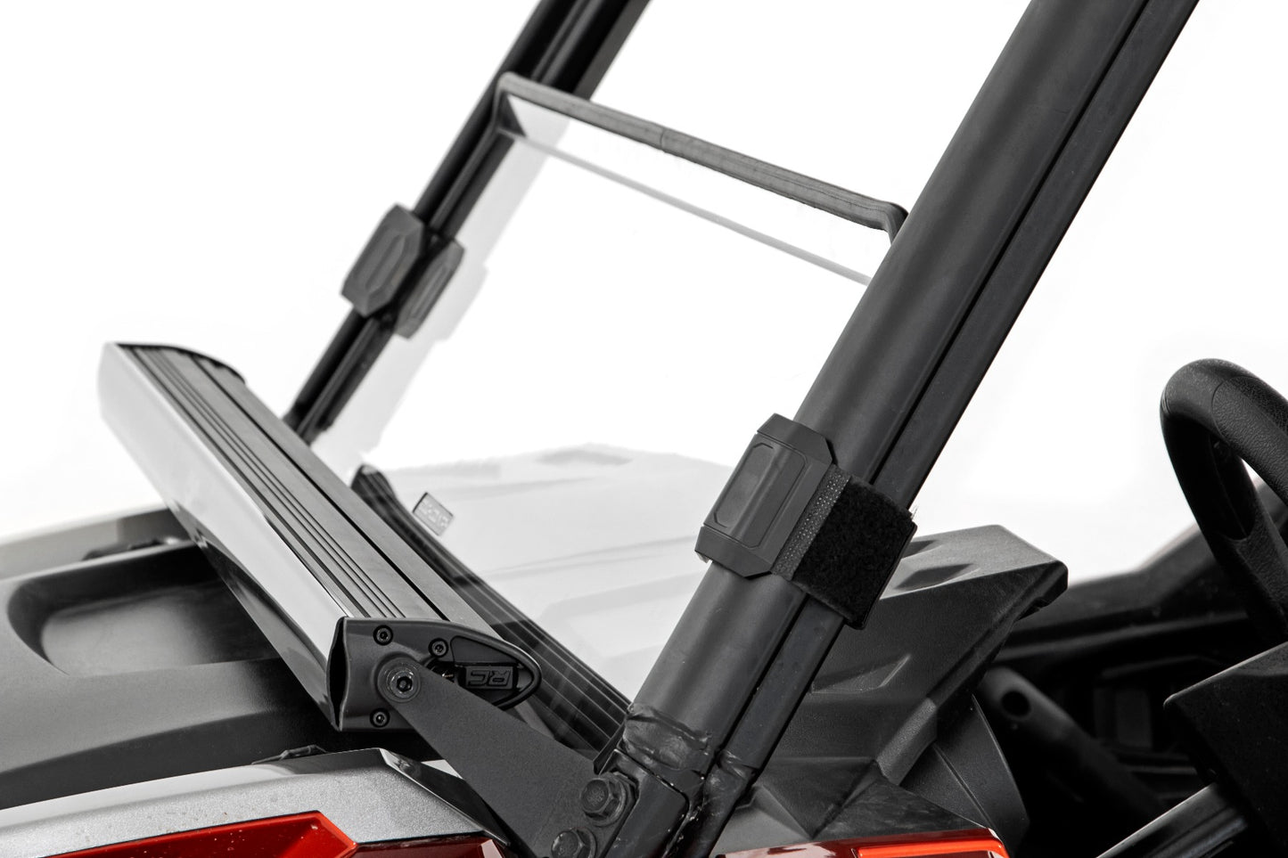 Polaris Scratch Resistant Half Windshield 16-20 General Rough Country-3
