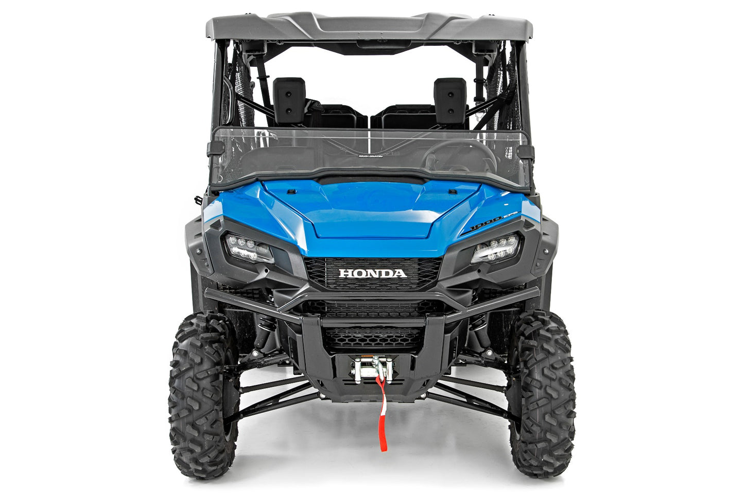 Honda Scratch Resistant Half Windshield (16-20 Pioneer 1000) Rough Country-1