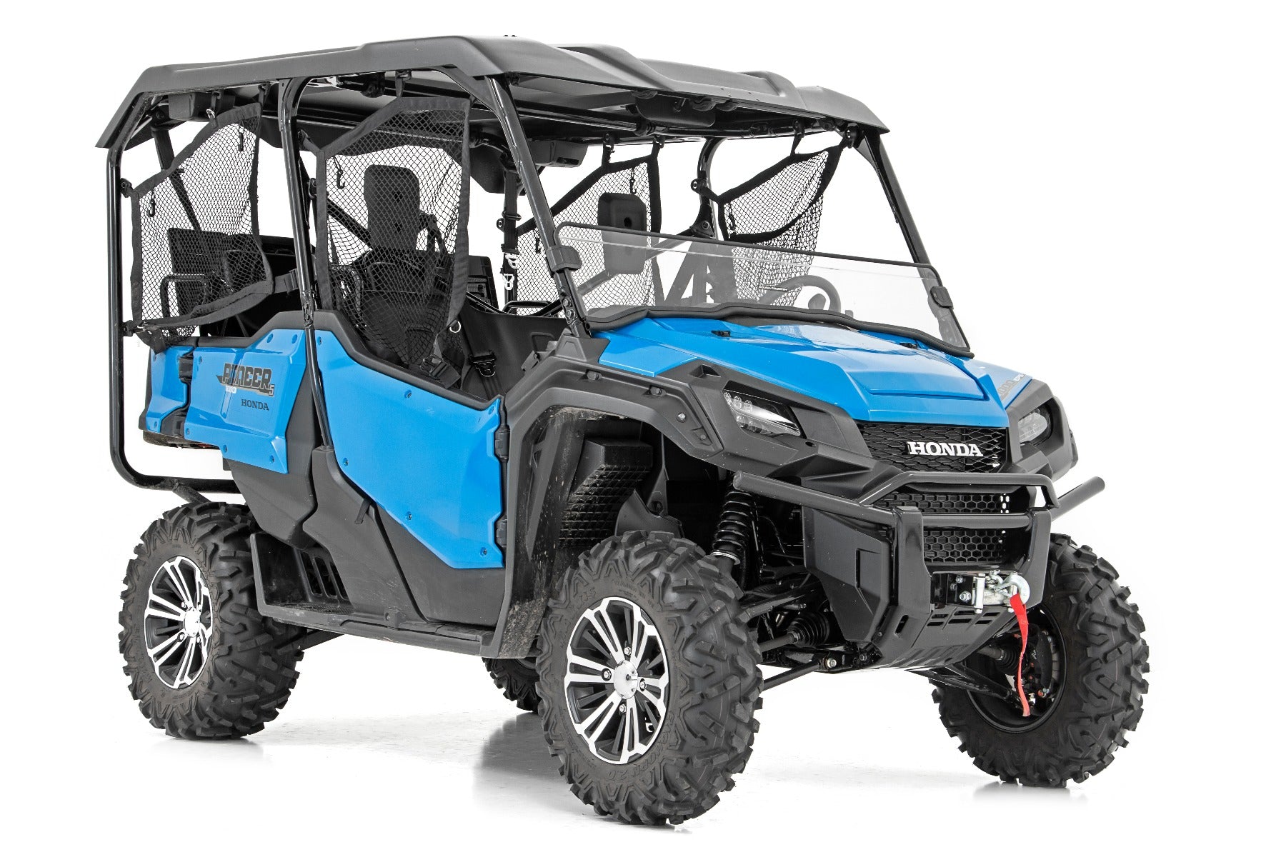 Honda Scratch Resistant Half Windshield (16-20 Pioneer 1000) Rough Country-3