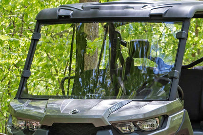 Full Windshield Scratch Resistant Can-Am Defender HD 8/HD 9/HD 10 Rough Country-2