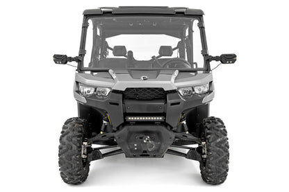 Full Windshield Scratch Resistant Can-Am Defender HD 8/HD 9/HD 10 Rough Country-3