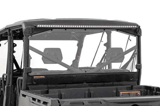 Rough Country Scratch Resistant Rear Windshield Panel 16-20 Can-Am Defender Rough Country