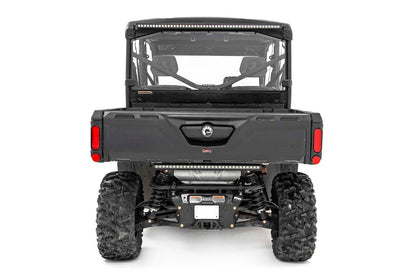 Scratch Resistant Rear Windshield Panel 16-20 Can-Am Defender Rough Country-2