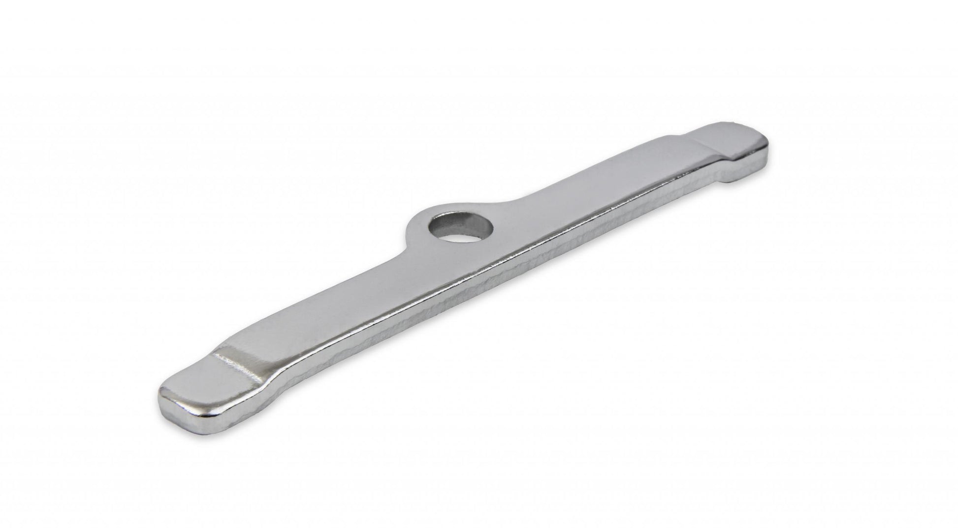 Valve Cover Clamps Chrome Custom extra long, 1/4 Inch Diameter Holes, 4 in a set Mr Gasket-3