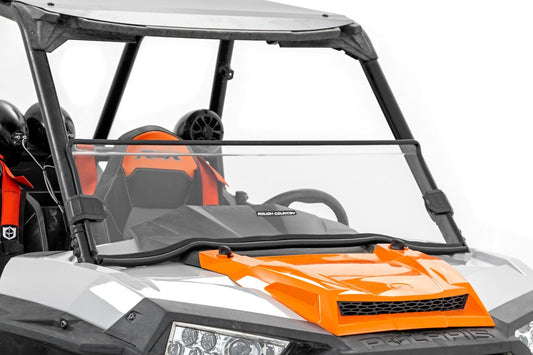 Rough Country Polaris Half Windshield (14-19 RZR 900/1000S, 14-19 RZR 900/1000XP Turbo) Rough Country