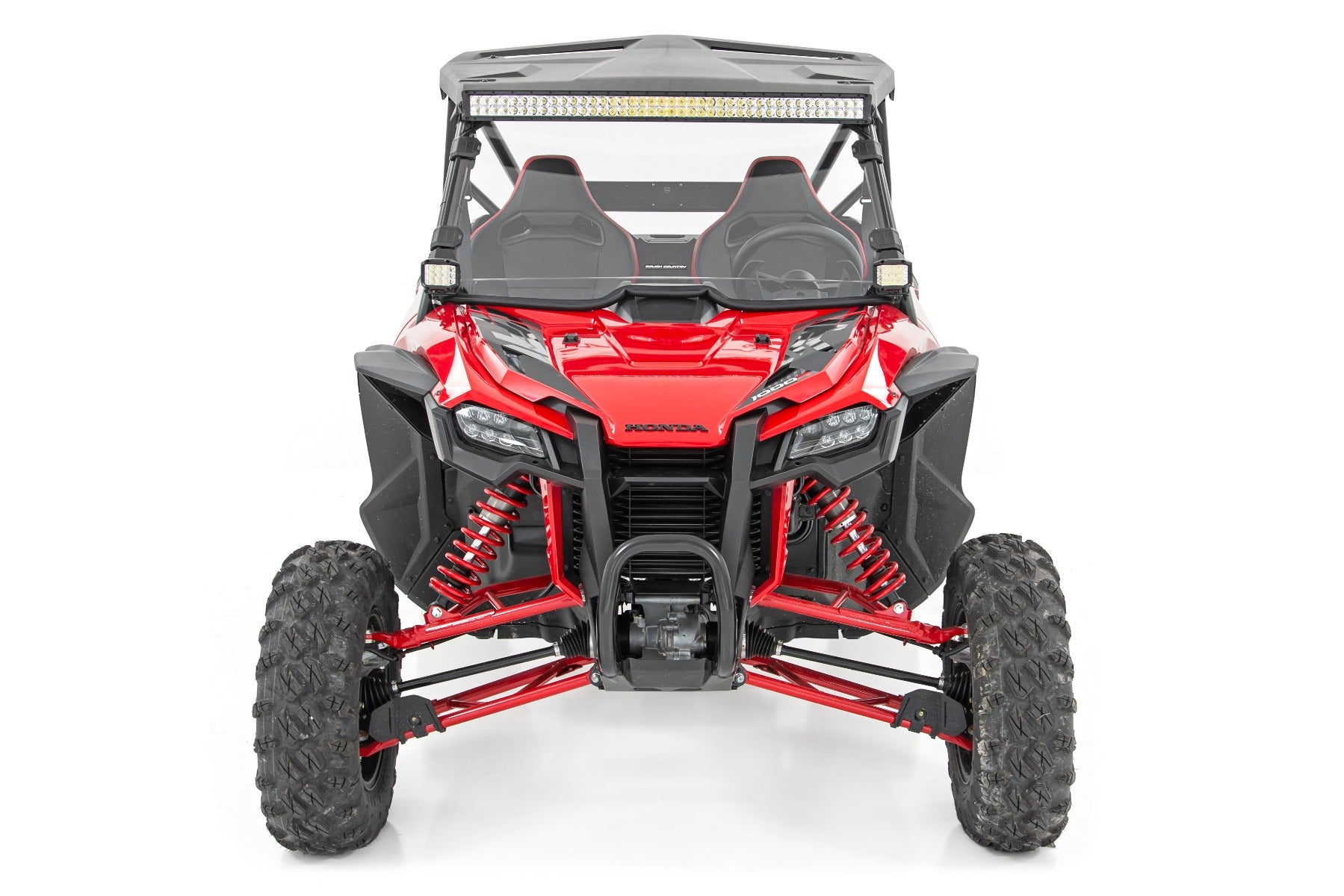 Honda Scratch Resistant Full Windshield (2019-2020 Honda Talon) Rough Country-4