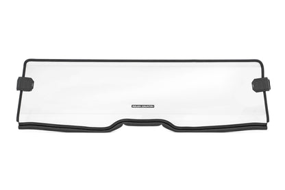 Honda Scratch Resistant Half Windshield (2019-2020 Honda Talon) Rough Country-2