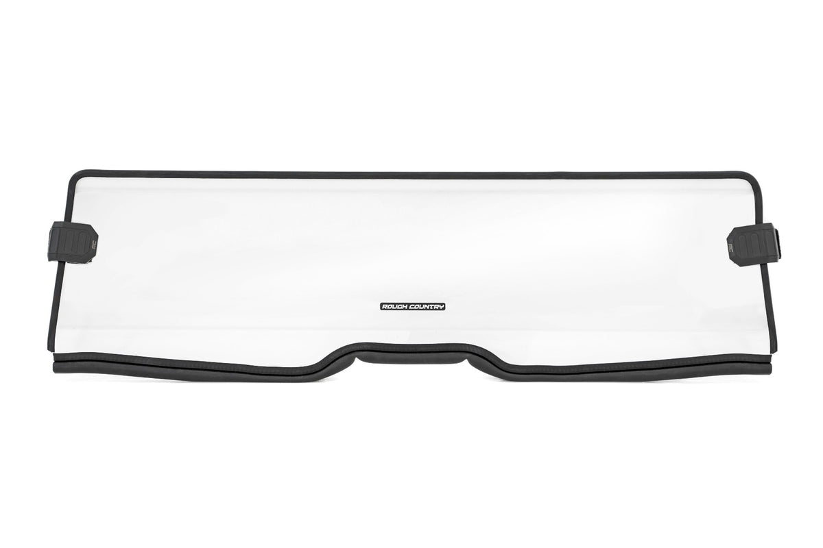 Honda Scratch Resistant Half Windshield (2019-2020 Honda Talon) Rough Country-2