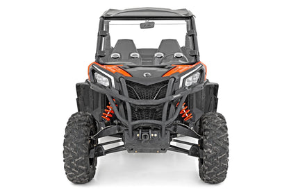 Vented Full Windshield Scratch Resistant Can-Am Maverick Sport 1000R Rough Country-1