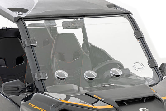 Rough Country Vented Full Windshield Scratch Resistant Can-Am Commander XT (21-22) Rough Country