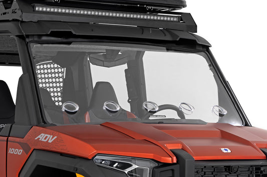 Vented Full Windshield Scratch Resistant Polaris XPEDITION XP/XPEDITION XP 5 Rough Country