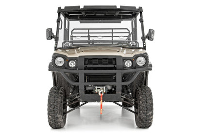 Vented Full Windshield Scratch Resistant 15-22 Kawasaki Mule Pro-FX Rough Country-3