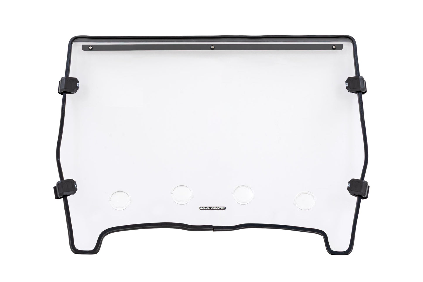 Vented Full Windshield Scratch Resistant John Deere Gator XUV 625/Gator XUV 850 Rough Country-3