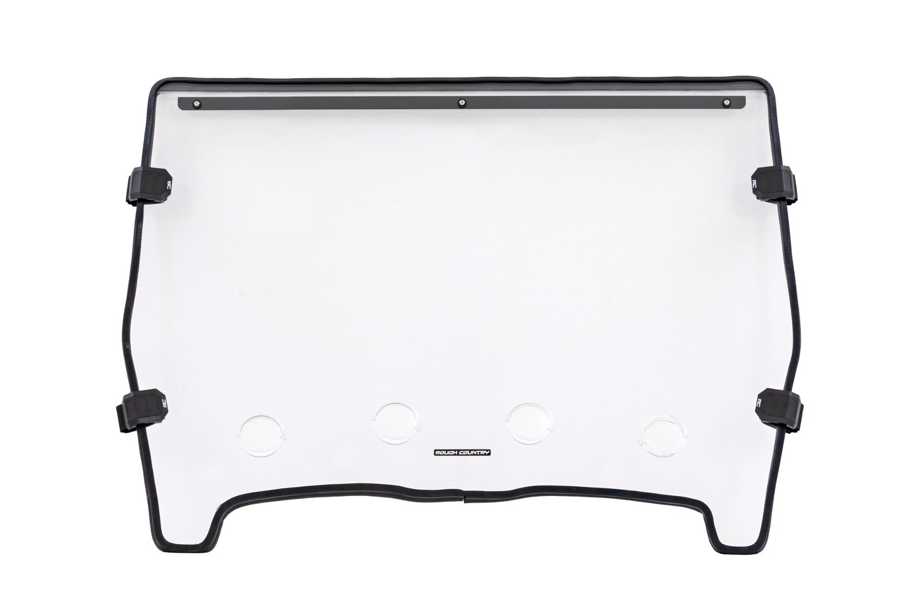 Vented Full Windshield Scratch Resistant John Deere Gator XUV 625/Gator XUV 850 Rough Country-3