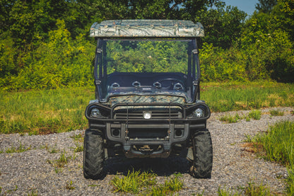 Vented Full Windshield Scratch Resistant John Deere Gator XUV 625/Gator XUV 850 Rough Country-5