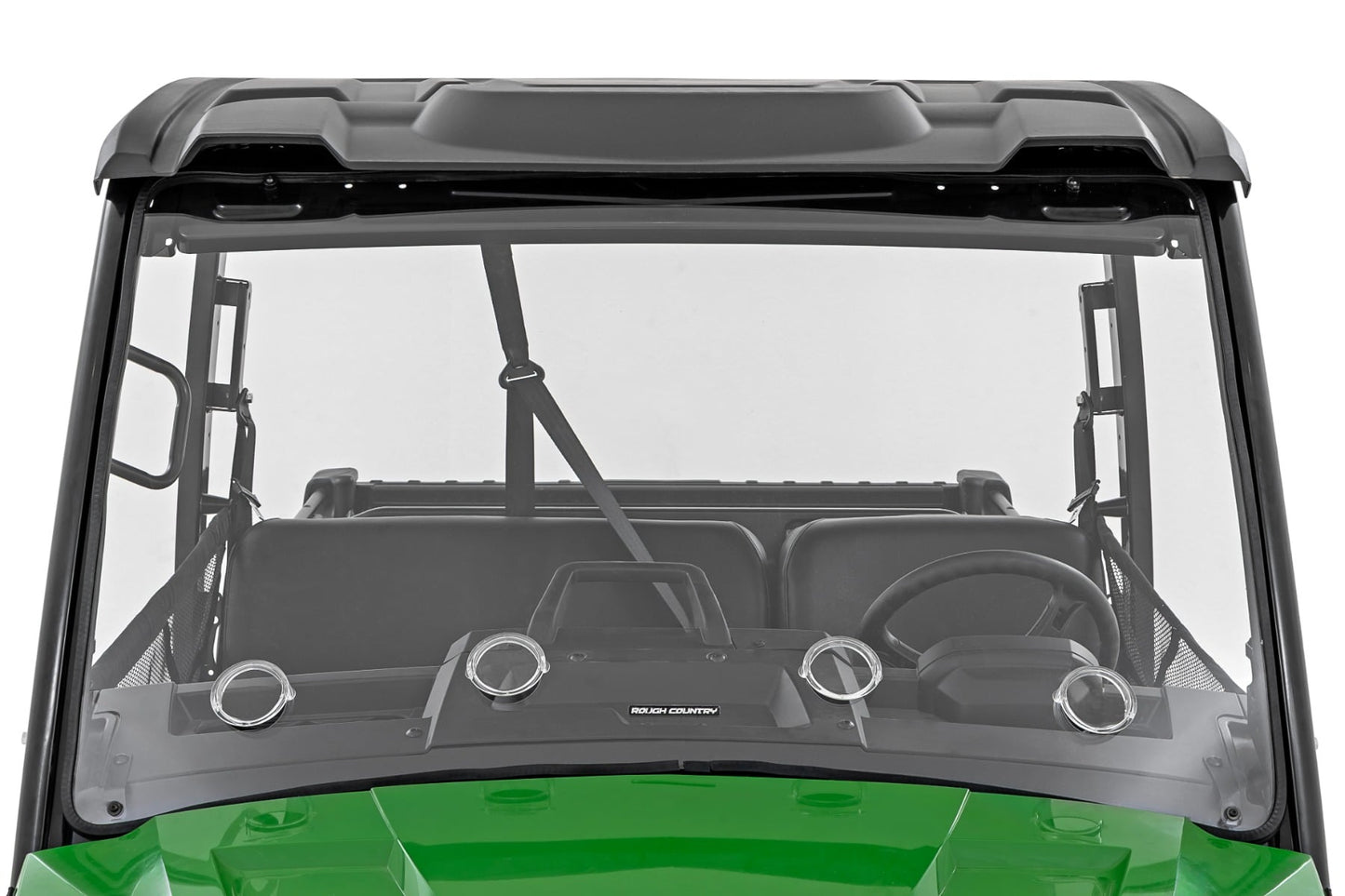 Vented Full Windshield Scratch Resistant John Deere Gator XUV 835 Rough Country