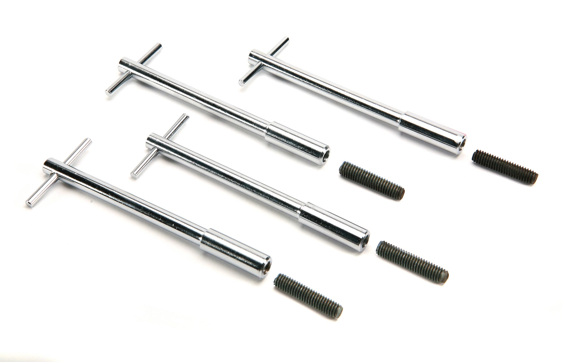 Valve Cover T-Bar Wing Bolts with 5/16-18 Threads T-Bar Style Wing bolt For Valve Covers. Set of 4 pieces. 5/16 -18 threads x 5-3/8 Inch Long Mr Gasket