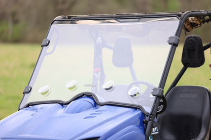 Vented Full Windshield Scratch Resistant Yamaha Rhino 450/Rhino 700 Rough Country-3