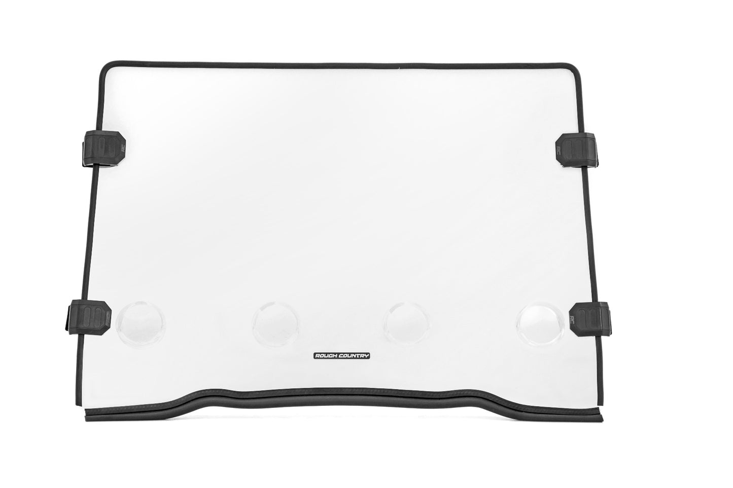 Rough Country Polaris Scratch Resistant Vented Full Windshield without Factory Plastic Visor 16-18 Polaris RZR 900/1000XP Turbo Rough Country