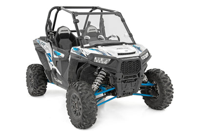 Full Windshield Vented Scratch Resistant Polaris RZR XP 1000 Rough Country-3