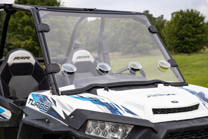 Full Windshield Vented Scratch Resistant Polaris RZR XP 1000 Rough Country-5