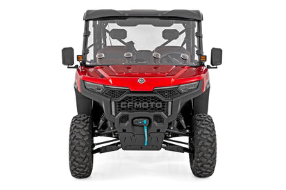 Vented Full Windshield Scratch Resistant CFMOTO UFORCE U10 Pro Rough Country-1