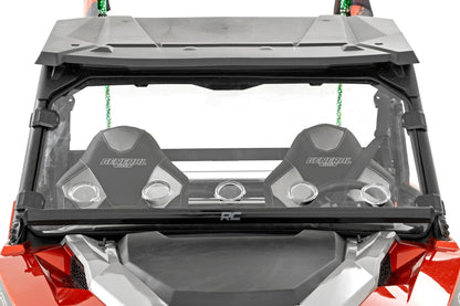 Vented Full Windshield Scratch Resistant Polaris General XP 4 1000 Rough Country-2