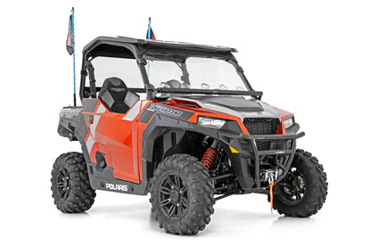Vented Full Windshield Scratch Resistant Polaris General XP 4 1000 Rough Country-4