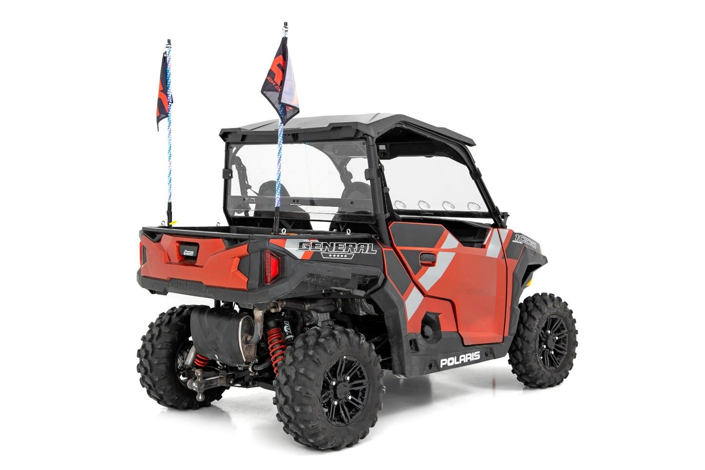 Vented Full Windshield Scratch Resistant Polaris General XP 4 1000 Rough Country-5