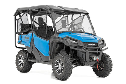 Vented Full Windshield Scratch Resistant Honda Pioneer 1000 Rough Country-2