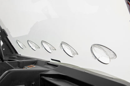 Vented Full Windshield Scratch Resistant Can-Am Defender HD 5/HD 8/HD 9/HD 10 Rough Country-4