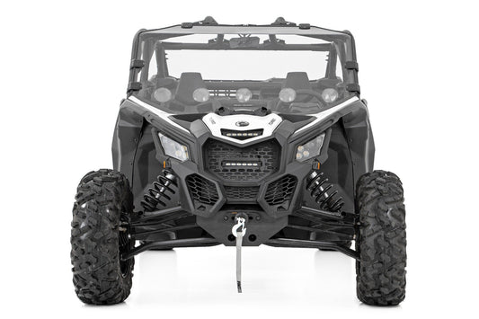 Rough Country Can-Am Full Windshield Vented 17-21 Can-Am Maverick X3 4WD Rough Country