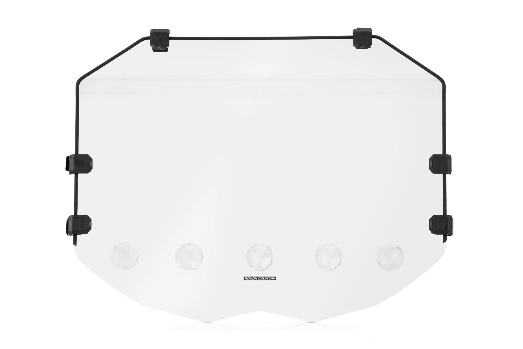 Can-Am Full Windshield Vented 17-21 Can-Am Maverick X3 4WD Rough Country-3