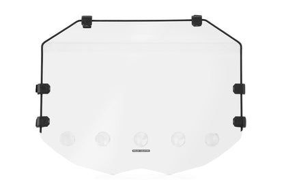 Can-Am Full Windshield Vented 17-21 Can-Am Maverick X3 4WD Rough Country-3