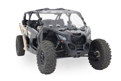 Vented Full Windshield Scratch Resistant Can-Am Maverick X3 Rough Country-1