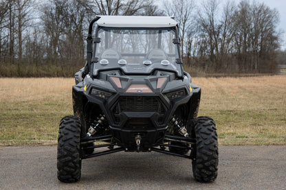 Vented Full Windshield Scratch Resistant Polaris RZR XP 1000 Rough Country-5