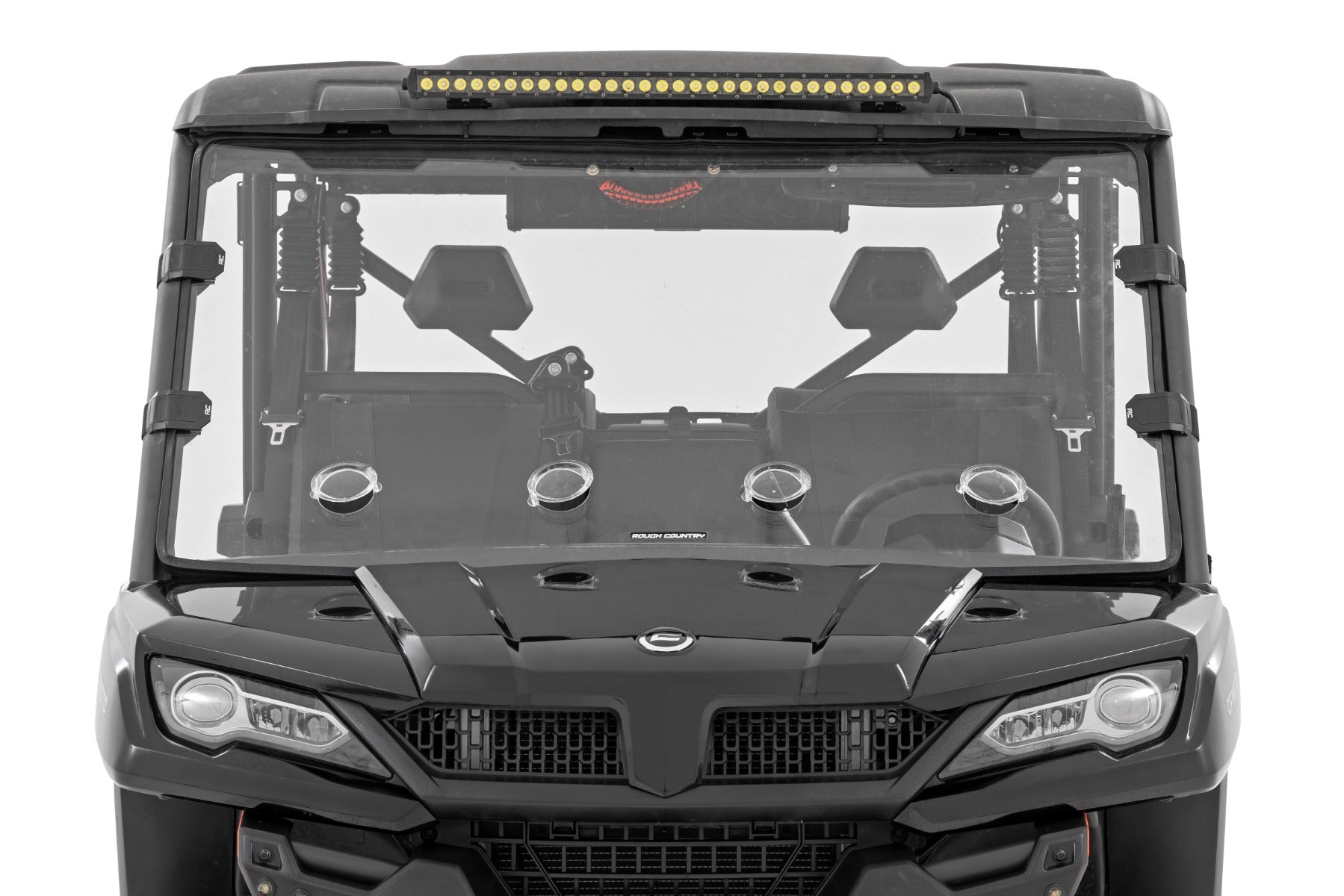 Vented Full Windshield Scratch Resistant CFMOTO UFORCE 1000 Rough Country