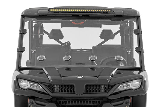 Vented Full Windshield Scratch Resistant CFMOTO UFORCE 1000 Rough Country