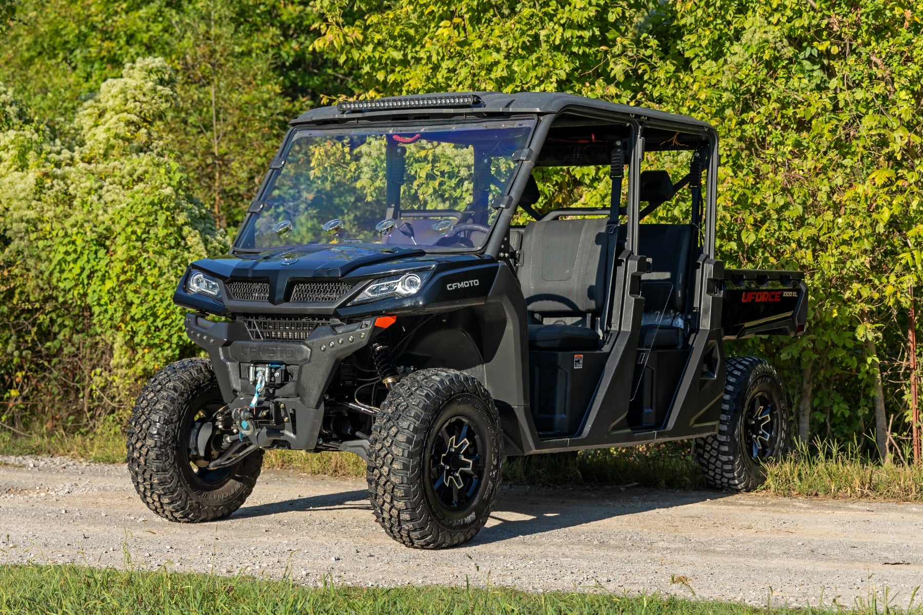 Vented Full Windshield Scratch Resistant CFMOTO UFORCE 1000 Rough Country-3