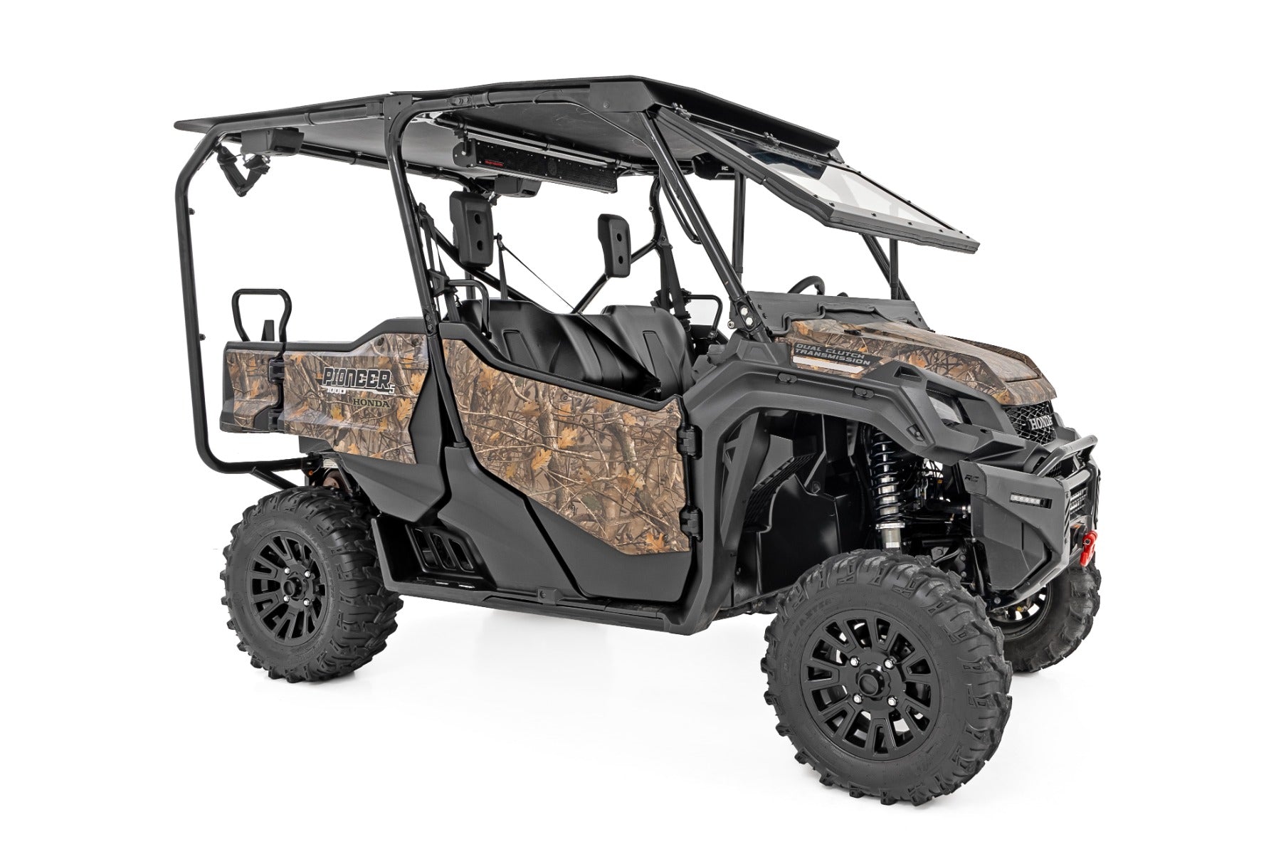 Electric Tilt Windshield Glass Honda Pioneer 1000 Rough Country-2