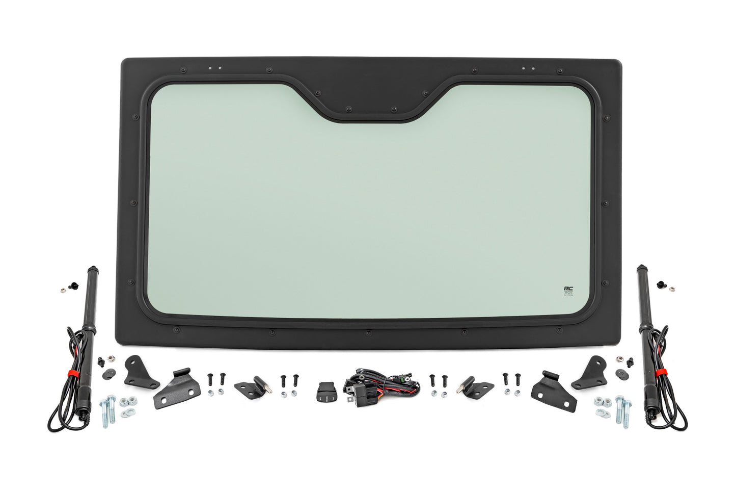 Electric Tilt Windshield Glass Formed Frame Polaris Ranger XP 1000 Rough Country-4