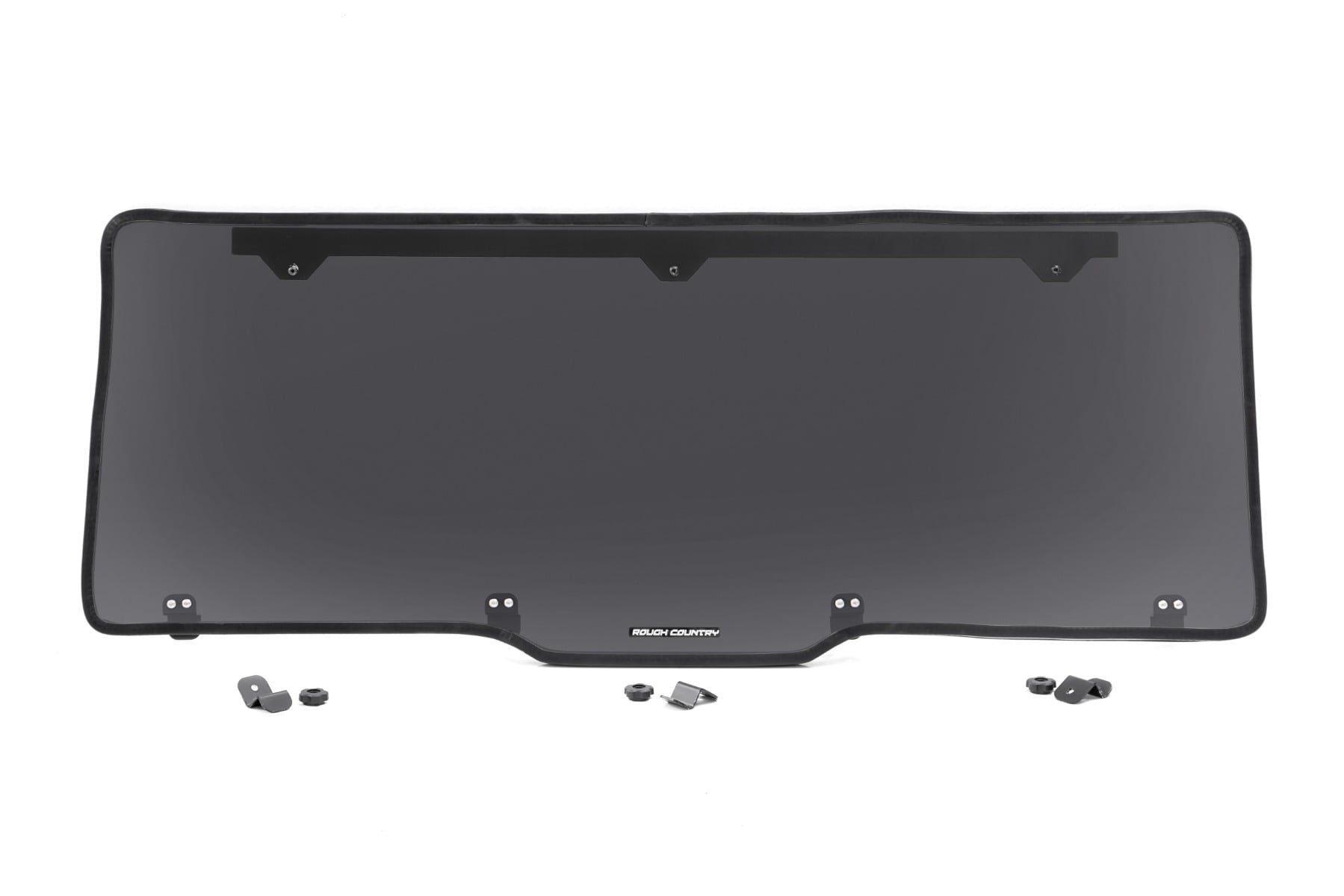 Tinted Rear Panel Scratch Resistant Polaris Ranger XP 1000 Rough Country-3