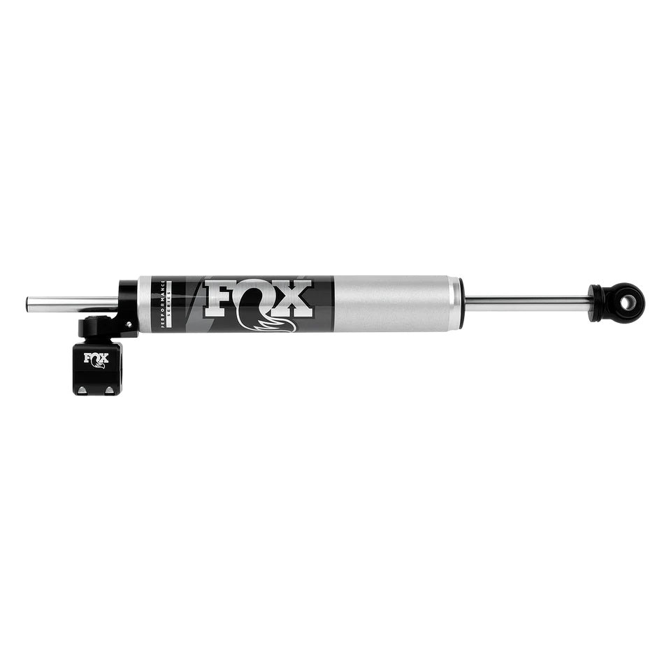 07-On Jeep Wrangler JK Through Shaft Stabilizer Performance Series 2.0 8.2 Inch Tie Rod Clamp Fox Factory-2