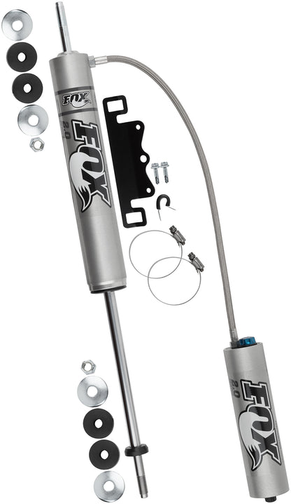 Shock Absorber 83-95 Defender & 94-98 Discovery I: Land Rover Front Performance Series Remote Reservoir 8.6 Inch 0-1 Inch Lift Cd Adjuster Fox Factory-4