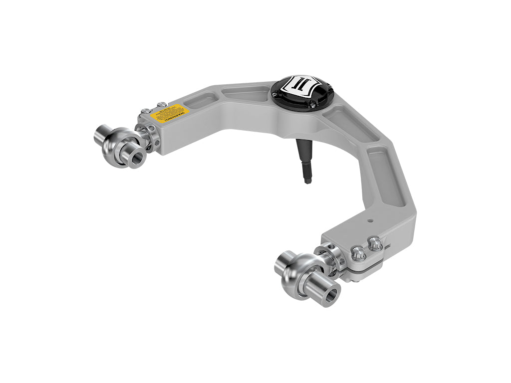 2021-2024 Ford F-150 Front Billet Upper Control Arms W/ Delta Joint Pro ICON Vehicle Dynamics