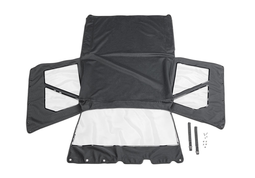 OEM Replacement Soft Top for 1986-1994 Suzuki Samurai, Black Denim Rampage-2